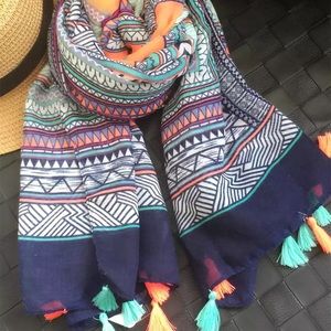 Classic Indian Style Scarf - Item #042